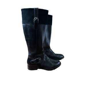 Ariat‎ Boots York Old West Black Women's SZ US 6.5 Riding Leather  10014286 A9